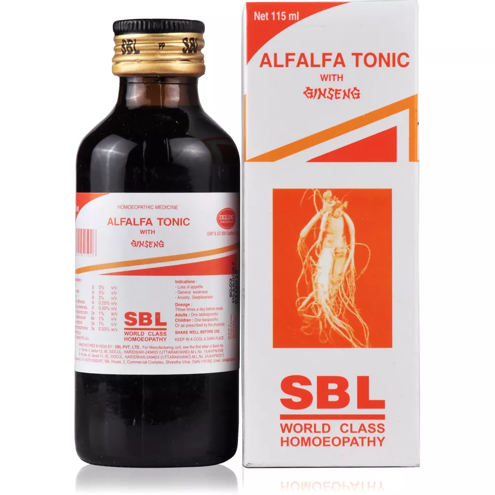 155ml Alfalfa Tonic with Ginseng