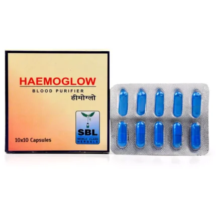 SBL Haemoglow Capsule Blood Purifier Herbal Blood