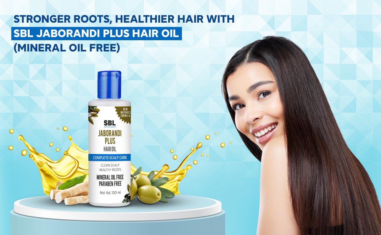 SBL Jaborandi Plus Hair Oil Complete Scalp Care 100ml by Dava Global