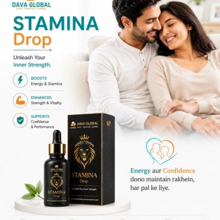 Stamina Drop - Homoeopathic Vitality Formula for Men by Dava Global