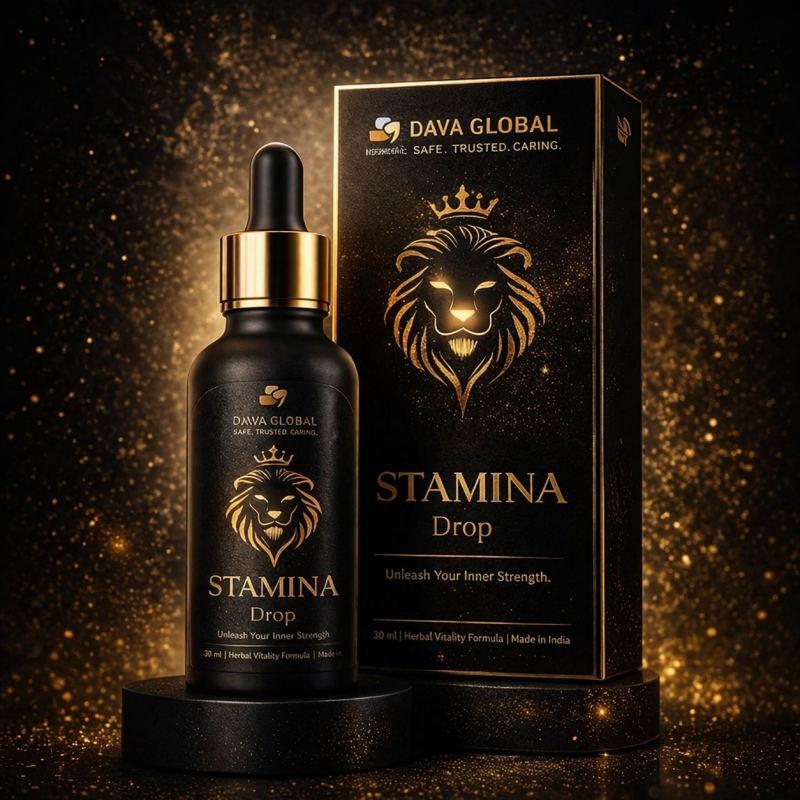 Stamina Drop - Homoeopathic Vitality Formula for Men by Dava Global