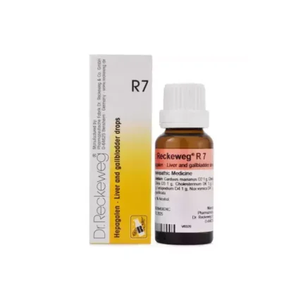 Dr Reckeweg R7 Hepagalen Liver and Gallbladder Drops 22ml by Dava Global