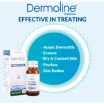Medisynth Dermoline Oral Drops for Dermatitis and Eczema 30ml by Dava Global