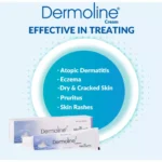Medisynth Dermoline Plus Cream for Eczema and Dermatitis 20g by Dava Global
