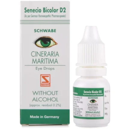 Schwabe Cineraria Maritima Eye Drops for Cataract Care by Dava Global