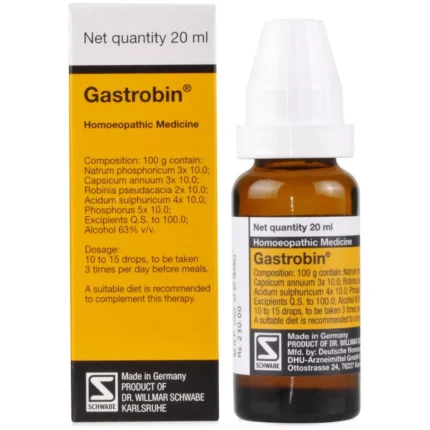 Willmar Schwabe Germany Gastrobin Drops 20ml
