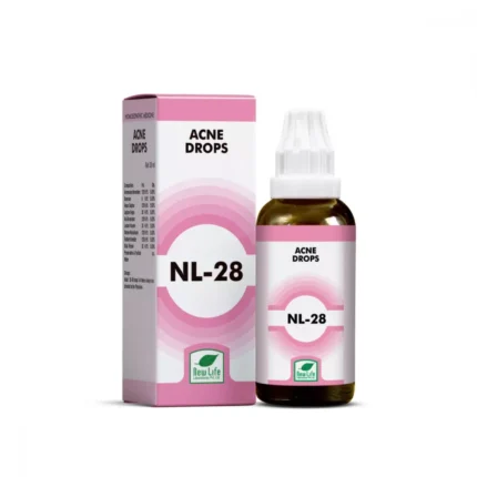 New Life NL-28 Acne Drops 30ml Bottle by Dava Global