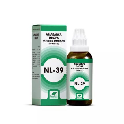 New Life NL-39 Anasarca Drops 30ml for Fluid Retention & Diuretic Support