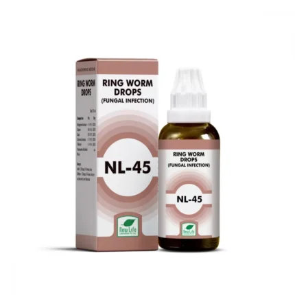 New Life NL-45 Ring Worm Drops 30ml Bottle by Dava Global