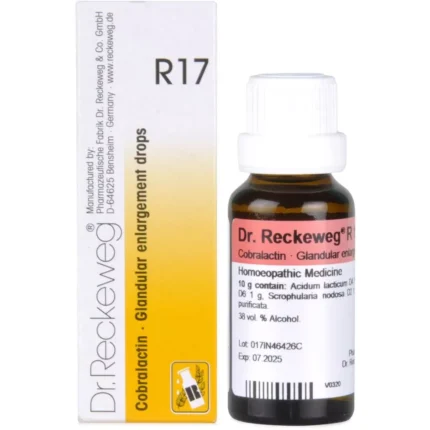 Dr Reckeweg R17 Cobralactin Heart Drops 22ml by Dava Global