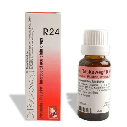 Dr Reckeweg R24 Pleurasin Respiratory Drops 22ml by Dava Global