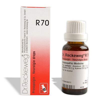 Dr Reckeweg R70 Prosopalgin Neuralgia Drops 22ml by Dava Global