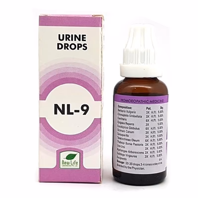 New Life NL-9 Urine Drops 30ml Bottle by Dava Global