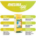 Medisynth Rheuma-Saj Deep Action Massage Oil 60ml by Dava Global