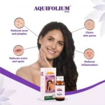Medisynth Aquifolium Oral Drops for Acne and Pimples by Dava Global