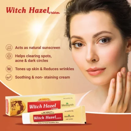 Medisynth Dr. VcNally's Witch Hazel Cream 20g for Sensitive Skin