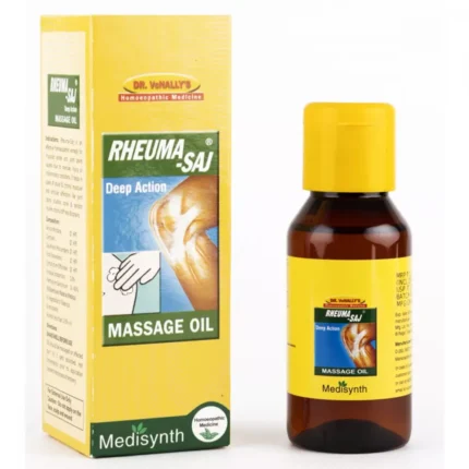 Medisynth Rheuma-Saj Deep Action Massage Oil 60ml by Dava Global