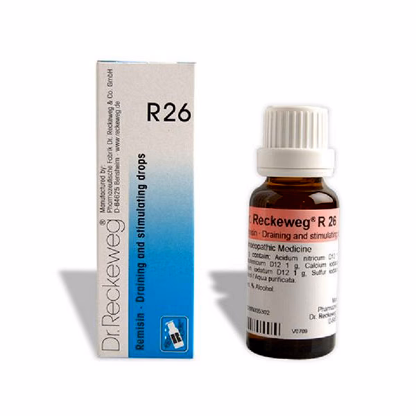 Dr Reckeweg R26 Draining and Stimulating Drops by Dava Global