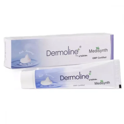 Medisynth Dermoline Plus Cream for Eczema and Dermatitis 20g by Dava Global