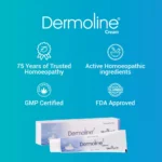 Medisynth Dermoline Plus Cream for Eczema and Dermatitis 20g by Dava Global