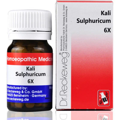 Dr Reckeweg Kali Sulphuricum 6X Biochemic Tablets 20g by Dava Global