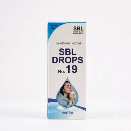 SBL Drops No 19 Anti-Flu Drops 30ml by Dava Global