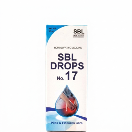 SBL Drops No 17 Piles & Fissures Care Drops 30ml by Dava Global