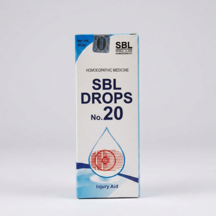 SBL Drops No 20 Injury Aid Drops 30ml by Dava Global