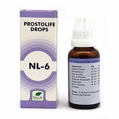New Life NL-6 Prostolife Drops 30ml for Prostate Health