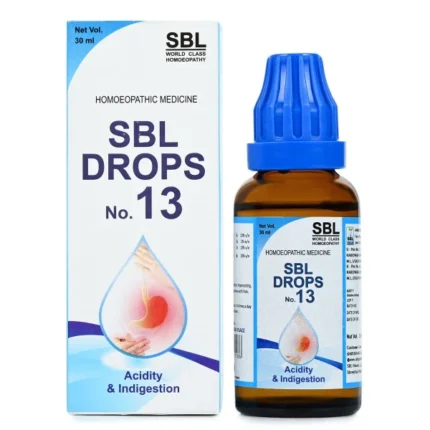 SBL Drops No 13 Acidity and Indigestion Drops 30ml by Dava Global