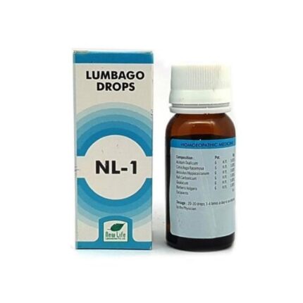 New Life NL-1 Lumbago Drops 30ml for Lower Back Pain