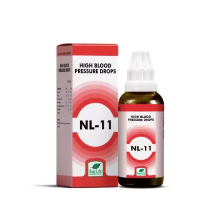 New Life NL-11 High Blood Pressure Drops 30ml Bottle by Dava Global