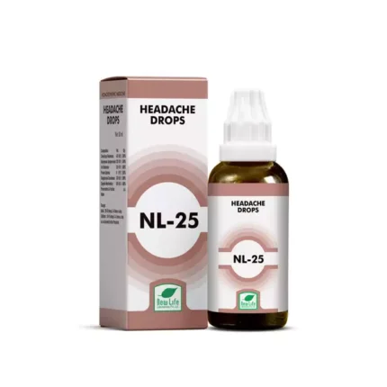 New Life NL-25 Headache Drops 30ml Bottle by Dava Global