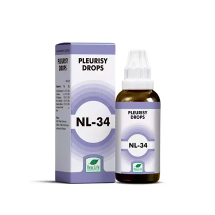 New Life NL-34 Pleurisy Drops 30ml by Dava Global