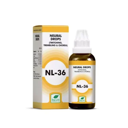 New Life NL-36 Neural Drops 30ml for Twitching, Trembling & Chorea
