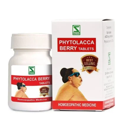 Schwabe Phytolacca Berry Tablets for Weight Management by Dava Global