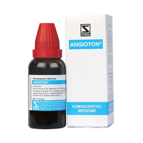 Dr. Willmar Schwabe India Angioton Drops 30ml for Heart Health