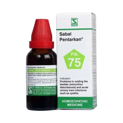 Dr Willmar Schwabe India Sabal Pentarkan Drops for Cystitis by Dava Global