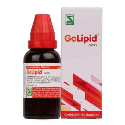 Dr. Willmar Schwabe India GoLipid Drops 30ml for Cholesterol Support