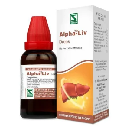 Dr. Willmar Schwabe India Alpha-Liv Drops 30ml for Liver Health