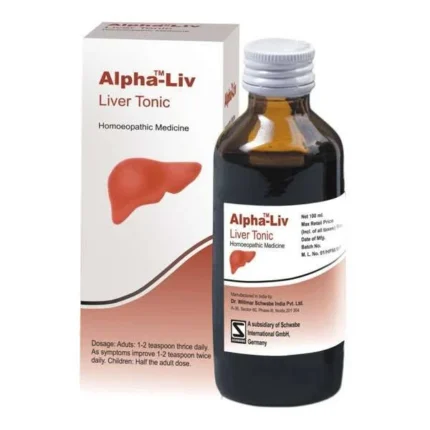 Dr. Willmar Schwabe India Alpha-Liv Liver Tonic Syrup 100ml