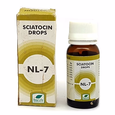 New Life NL-7 Sciatocin Drops 30ml Bottle by Dava Global