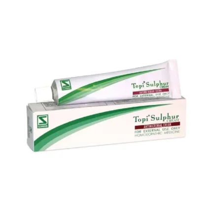 Topi Sulphur Cream – Antimicrobial Homeopathic Cream for Acne & Scabies