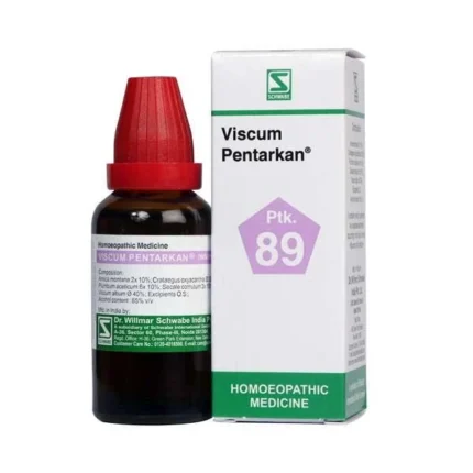 Viscum Pentarkan 89 – Homeopathic Drops for Circulatory & Vascular Support | Dava Global