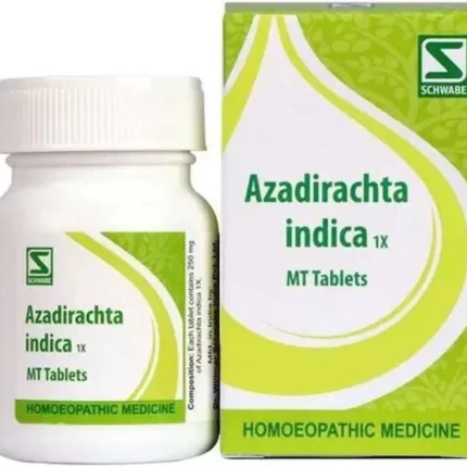 Azadirachta Indica 1X MT Homoeopathic Neem Tablets India