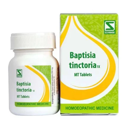 Baptisia tinctoria 1X MT Tablets – Best Homoeopathic Medicine for Infection Resistance & Immunity