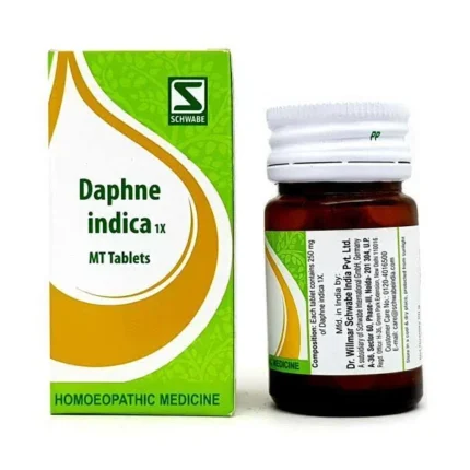 Daphne Indica 1X MT Tablets – Best Homoeopathic Medicine for Cough & Respiratory Support | Dava Global India